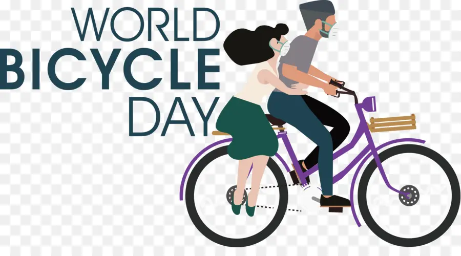 Dia Mundial Da Bicicleta，Bicicleta Dia PNG