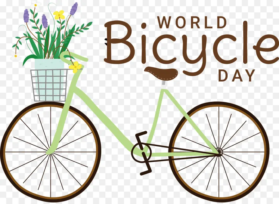 Dia Mundial Da Bicicleta，Dia Da Bicicleta Mundial PNG