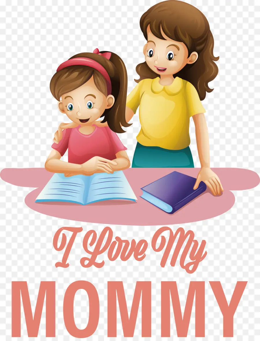 Eu Amo A Minha Mãe，Dia Das Mães PNG