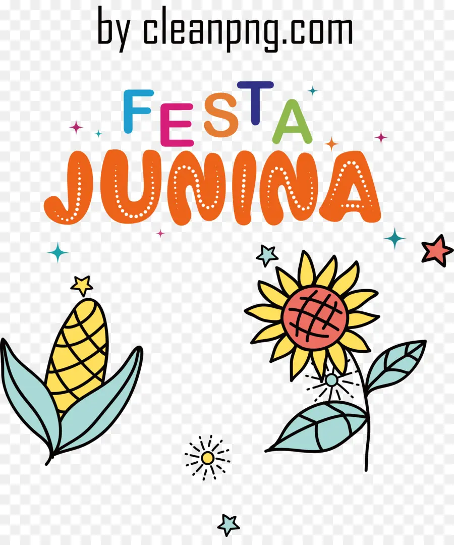 Festa Junina，Milho E Girassol PNG