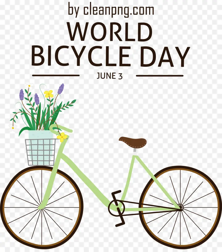 Dia Mundial Da Bicicleta，Dia Da Bicicleta Mundial PNG