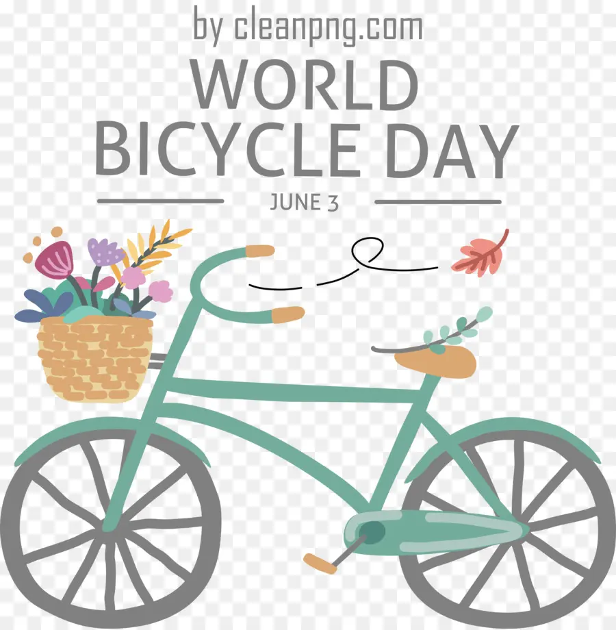 Dia Mundial Da Bicicleta，Dia Da Bicicleta Mundial PNG