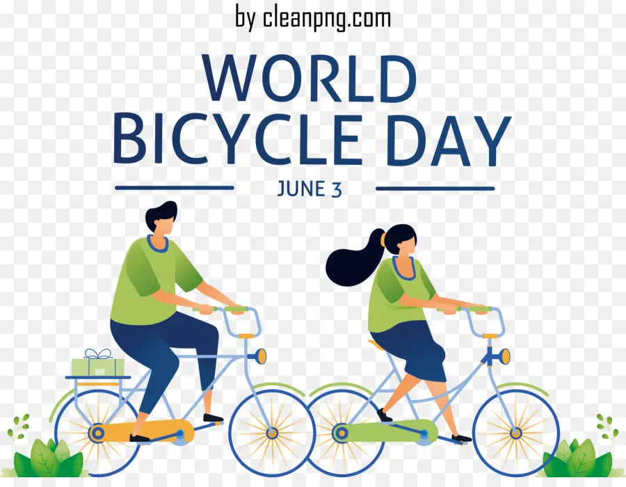 Dia Mundial Da Bicicleta，Dia Da Bicicleta Mundial PNG