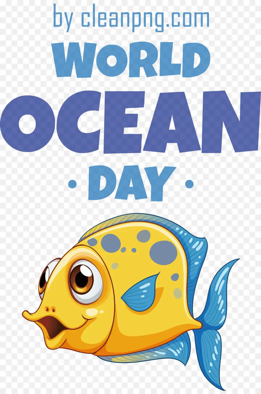 Dia Mundial Dos Oceanos，Peixe PNG