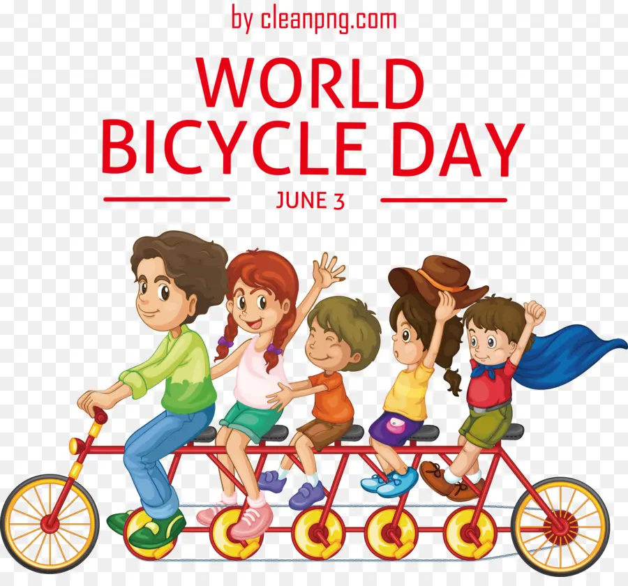 Dia Mundial Da Bicicleta，Dia Da Bicicleta Mundial PNG