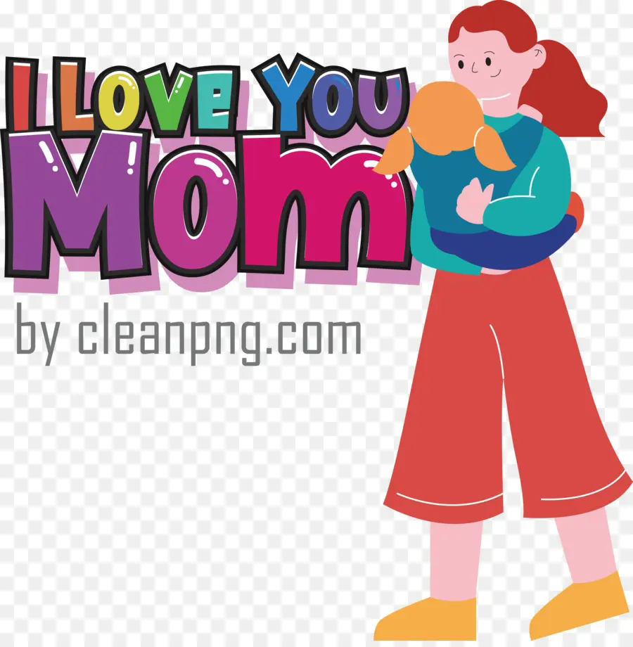 Eu Te Amo Mãe，Dia Das Mães PNG