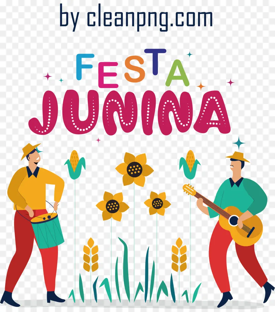 Festa Junina，Músicos PNG