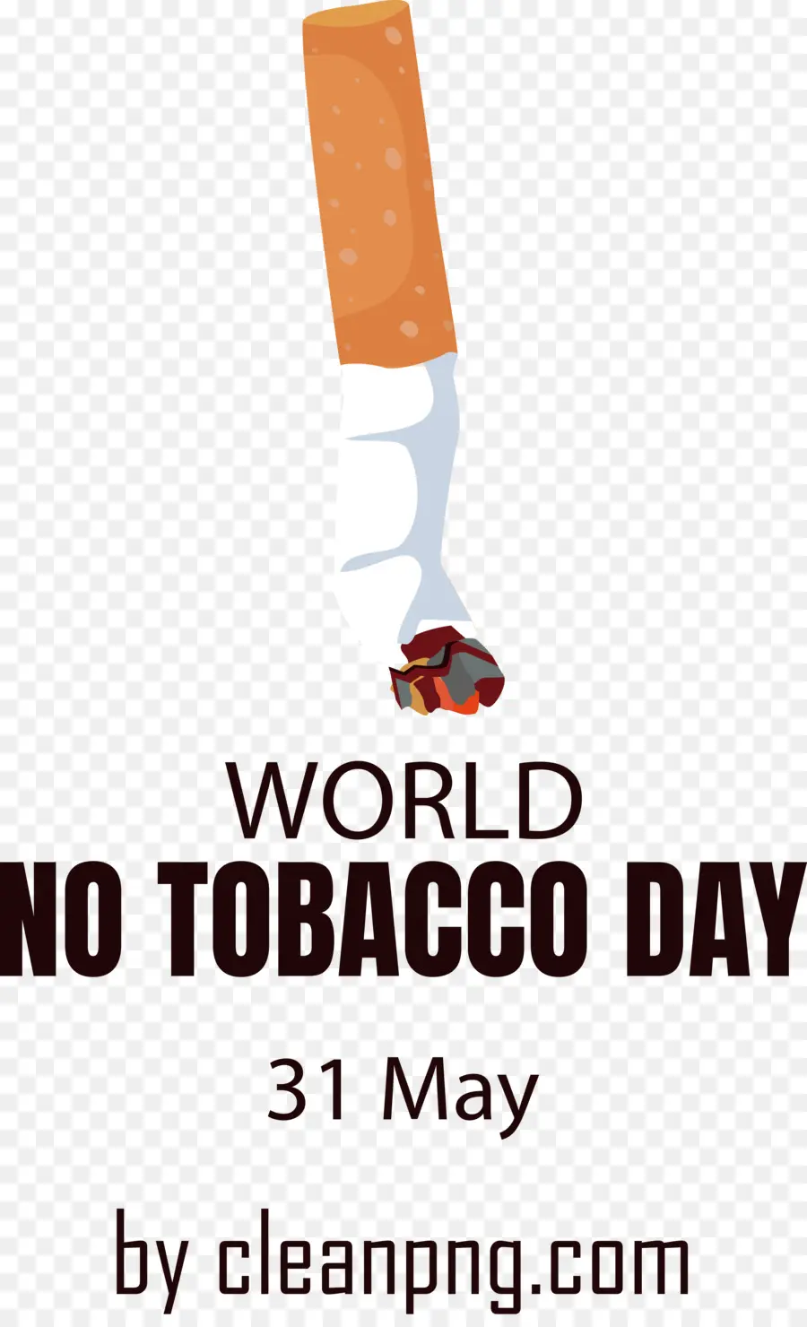 Dia Mundial Sem Tabaco，Dia Sem Tabaco PNG