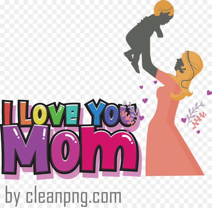 Eu Te Amo Mãe，Dia Das Mães PNG