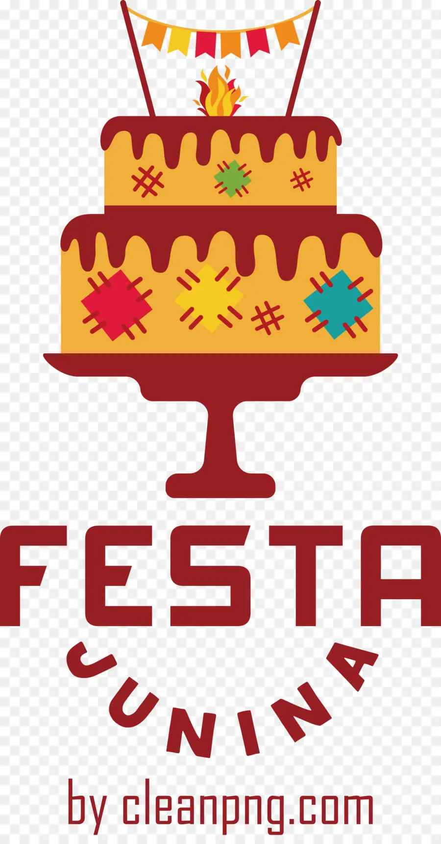 Festa Junina，Bolo PNG