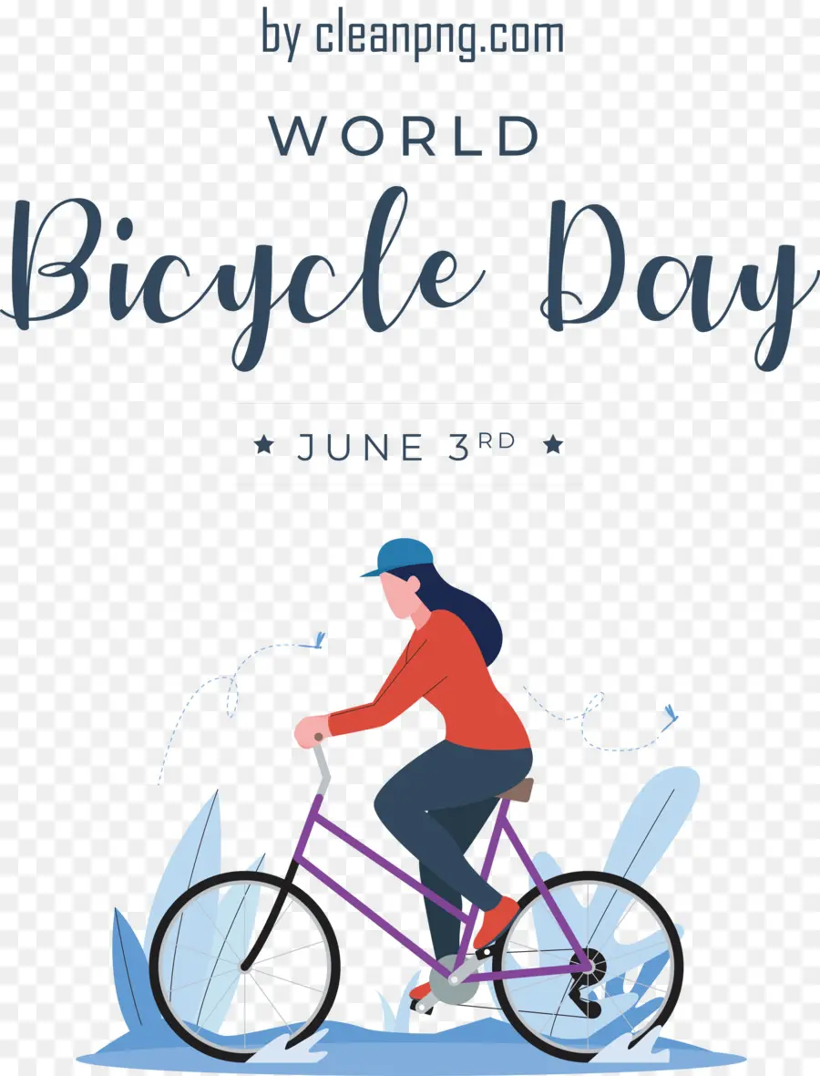 Dia Mundial Da Bicicleta， PNG