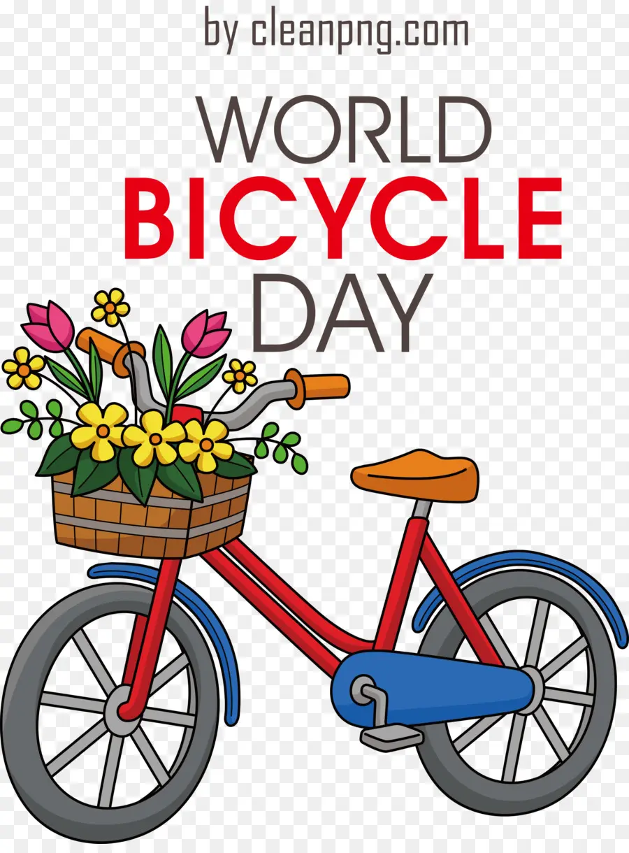 Dia Mundial Da Bicicleta， PNG