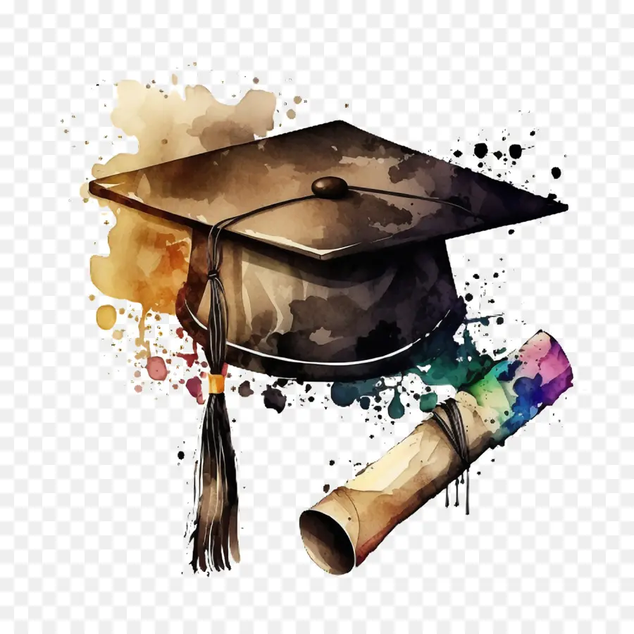 Graduação Pac，Diploma Enrolado PNG