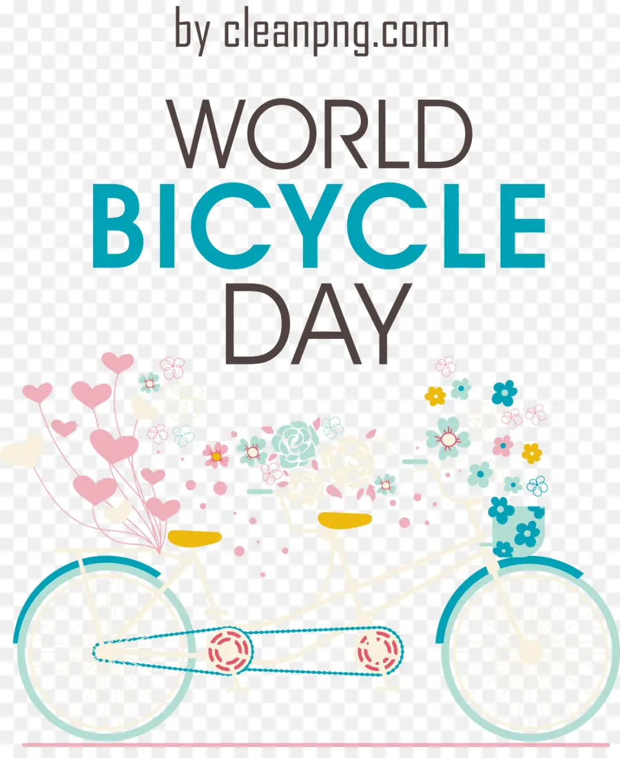 Dia Mundial Da Bicicleta，Dia Da Bicicleta Mundial PNG