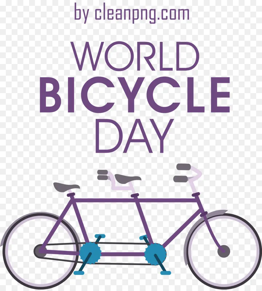 Dia Mundial Da Bicicleta，Dia Da Bicicleta Mundial PNG