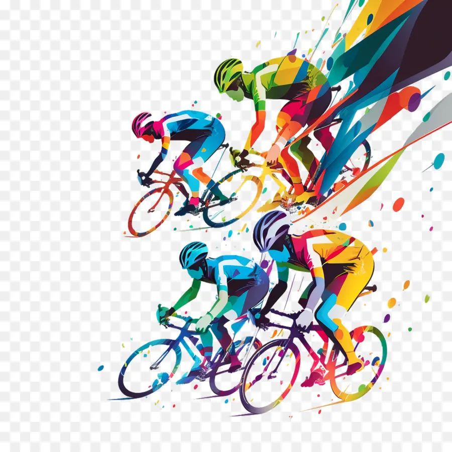 Dia Mundial Da Bicicleta，Bicicleta Abstrata PNG
