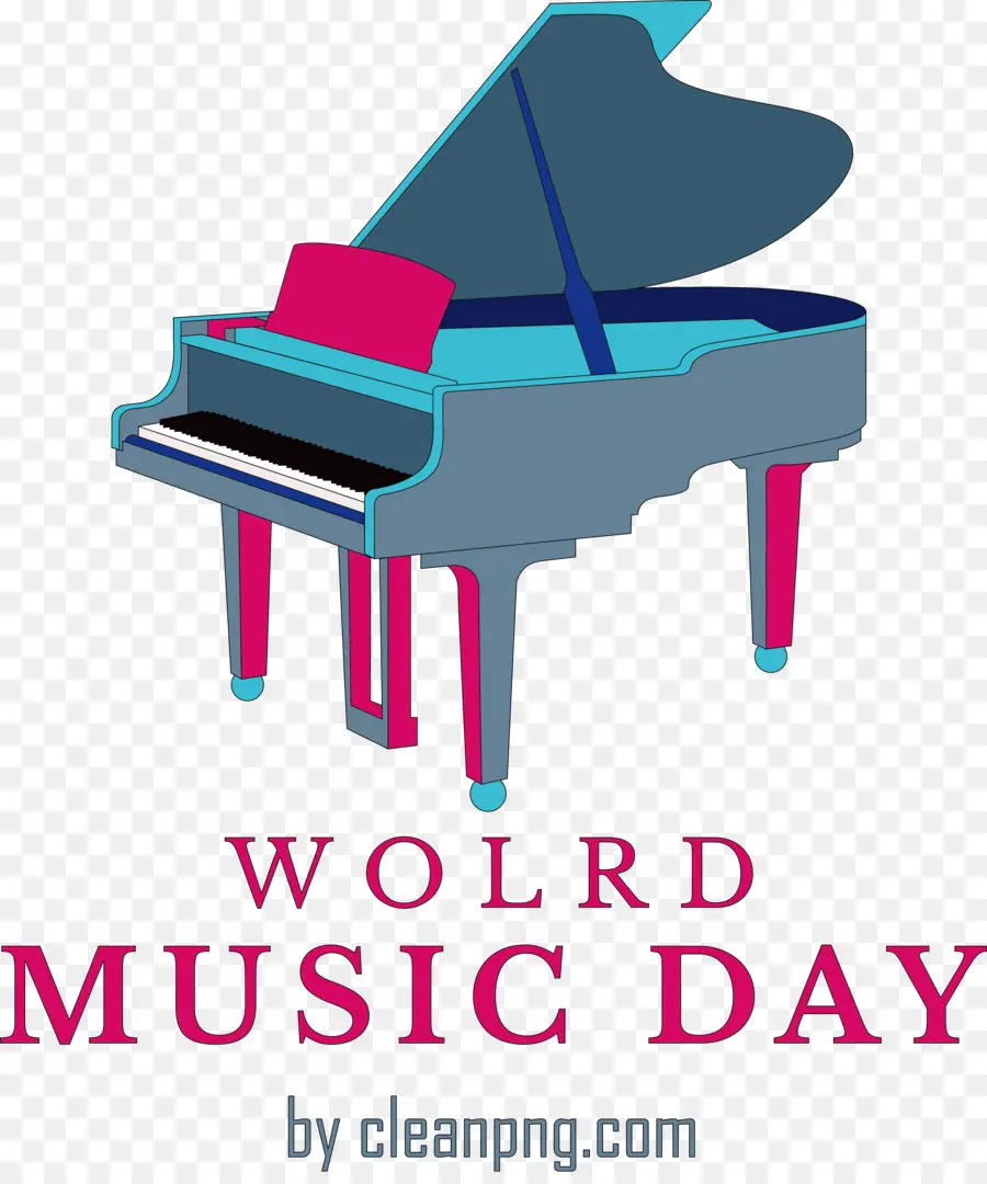 Dia Mundial Da Música，Piano PNG