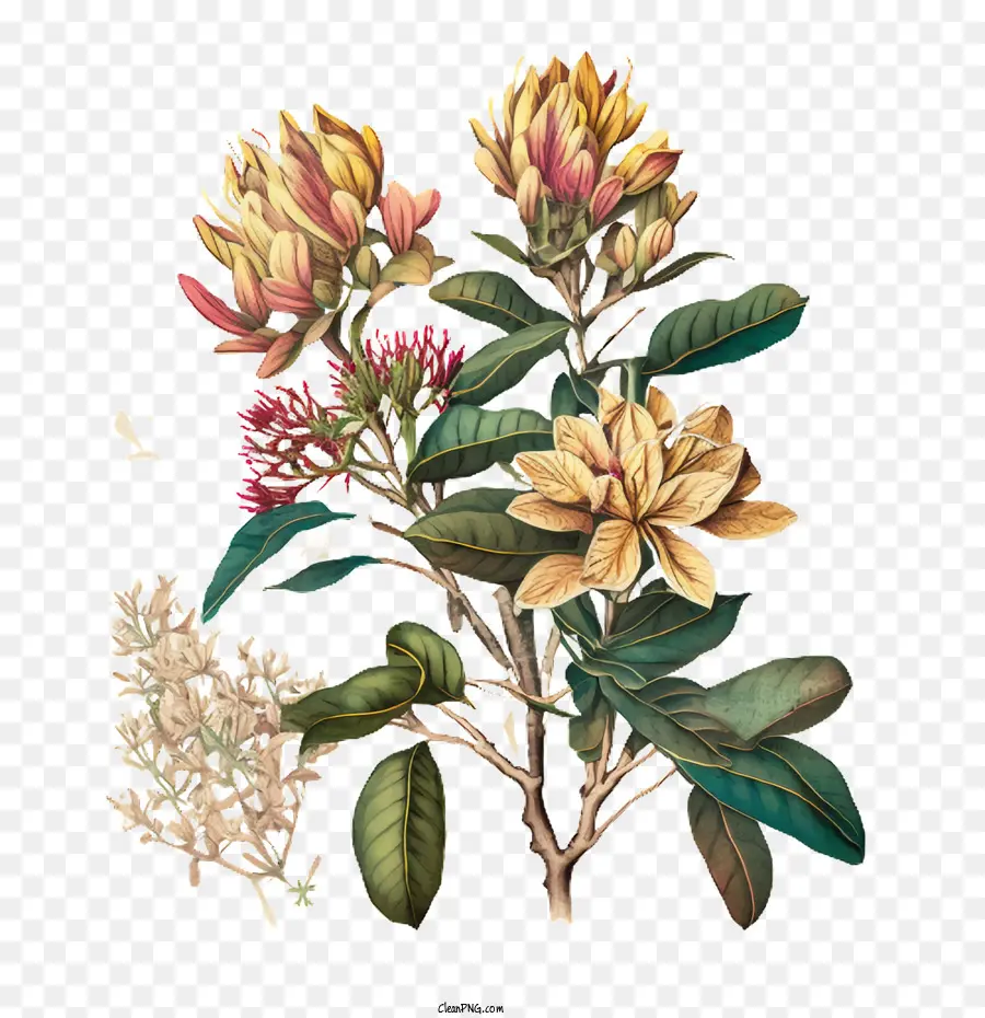 Champa Flor，Flor Tropical PNG