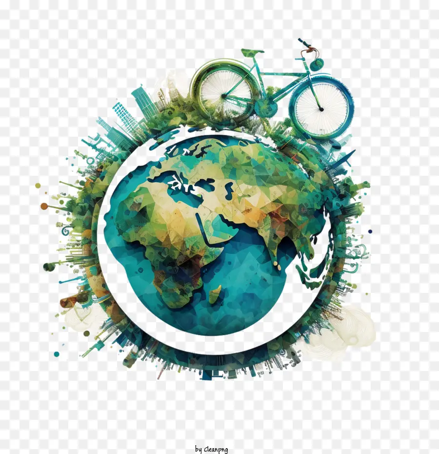 Bicicleta Mundial，Dia Mundial Da Bicicleta PNG
