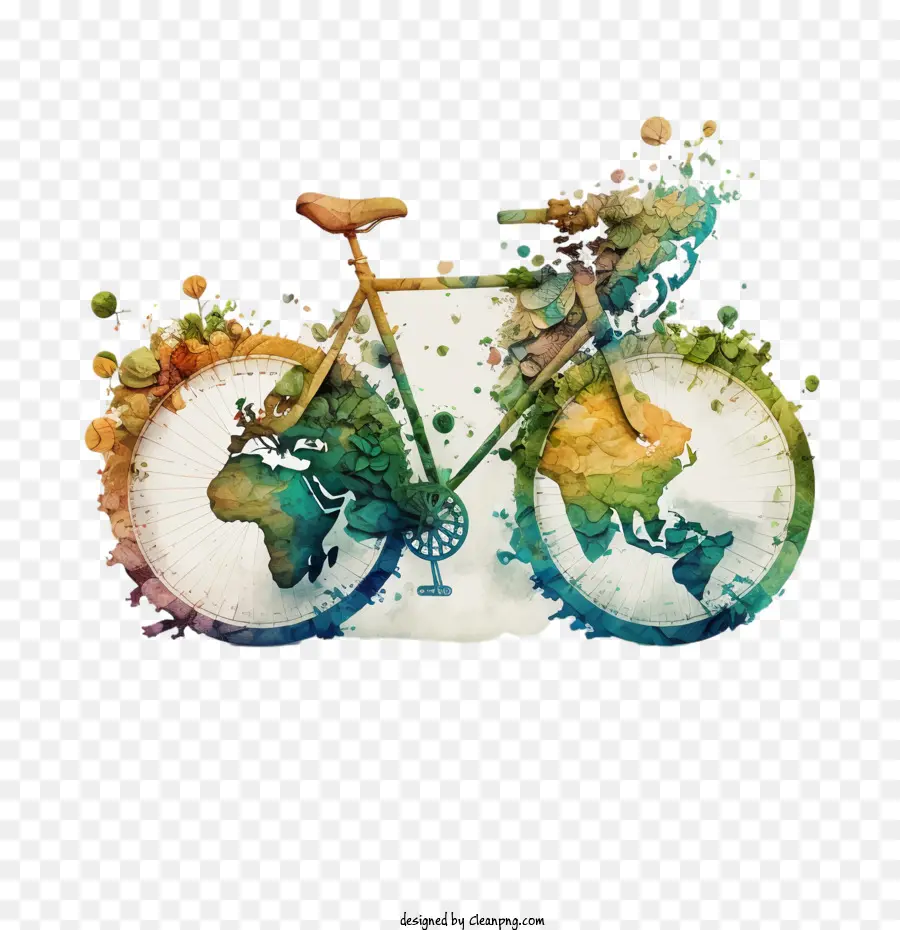 Bicicleta Mundial，Dia Mundial Da Bicicleta PNG