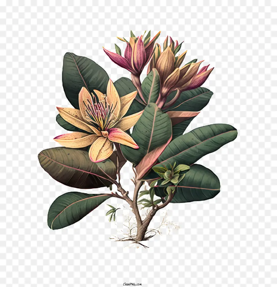 Flor De Champa，Flor PNG