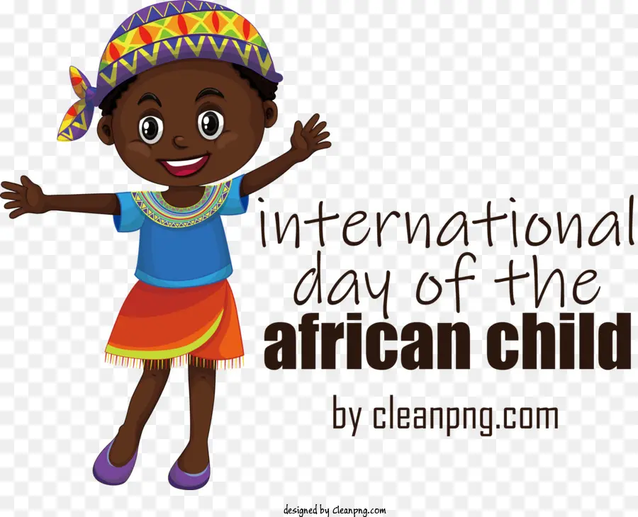 Criança Africana，Dia Internacional Da Criança Africana PNG