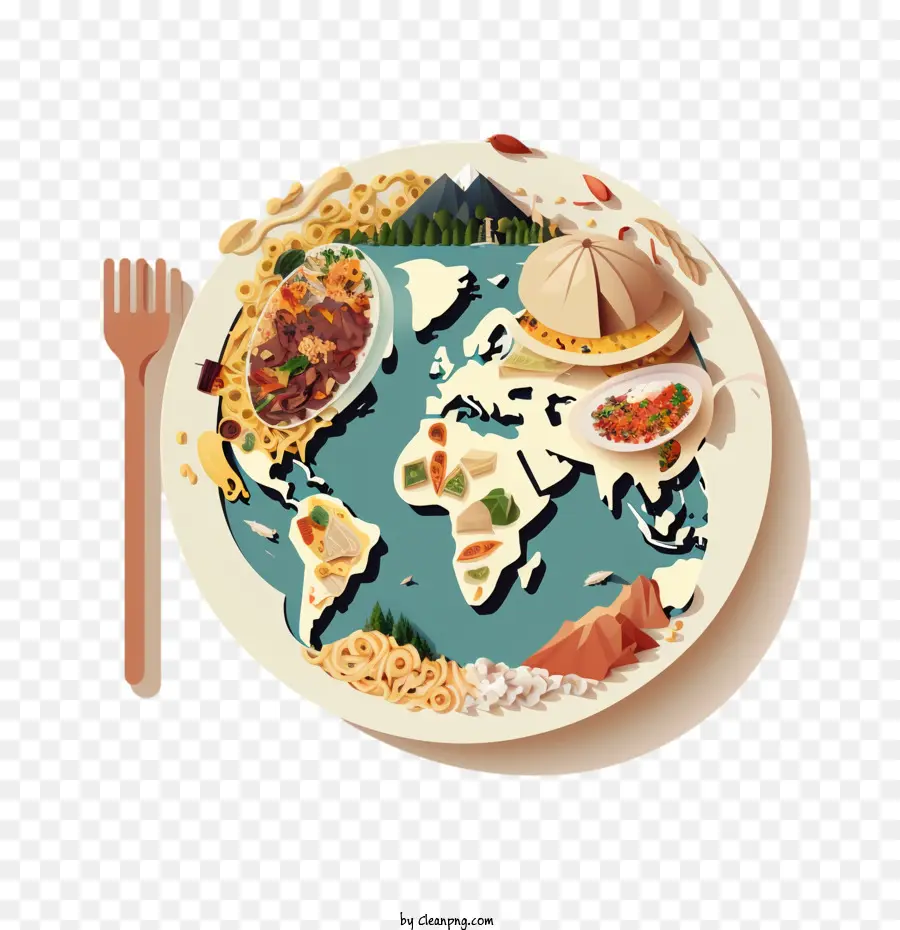 O Dia Mundial Da Alimentação，A Comida Do Dia PNG