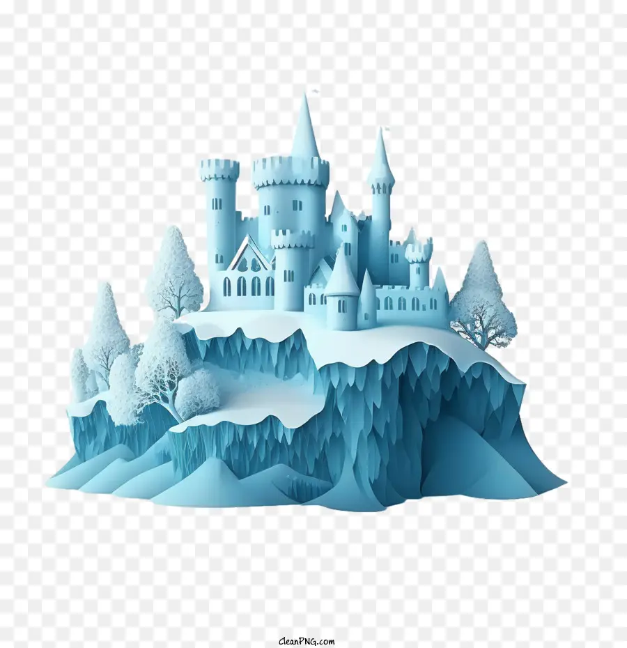 Castelo Realista，Castelo Azul PNG