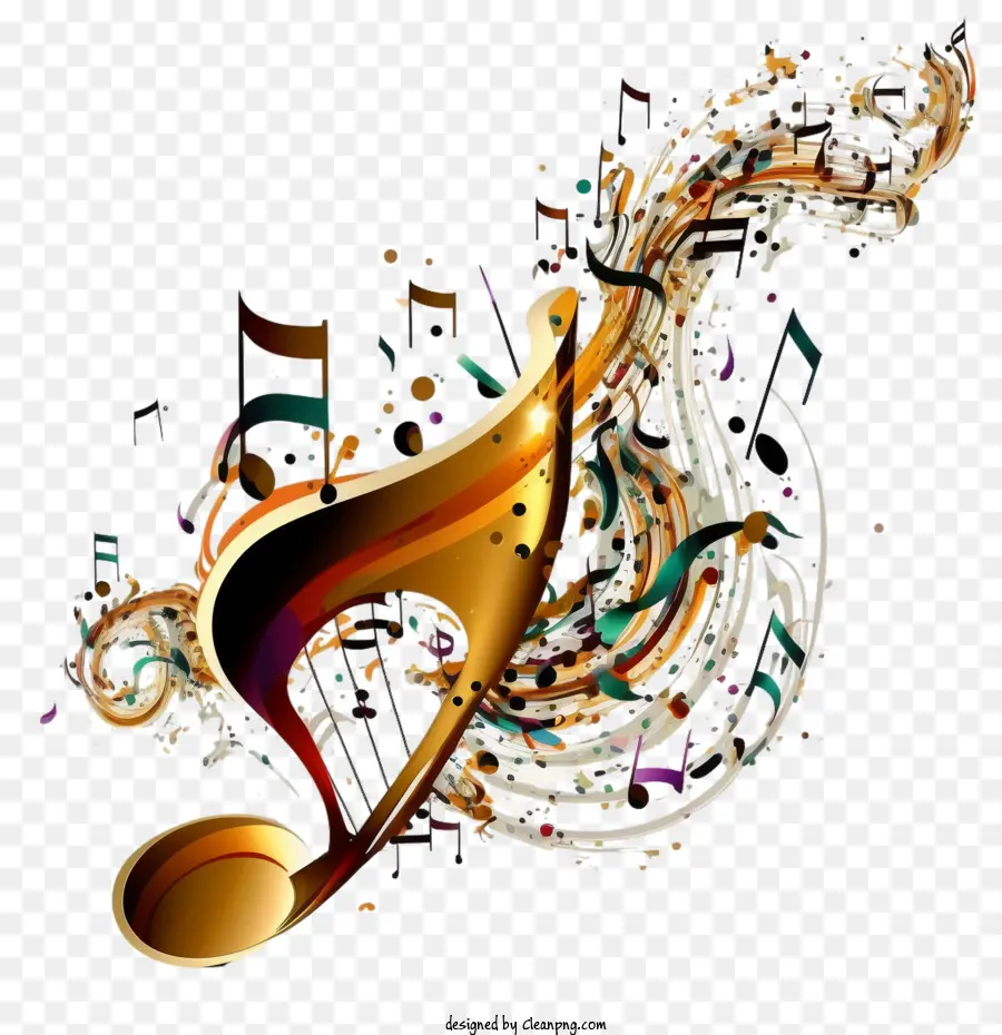 Nota Da Música，Dia Mundial Da Música PNG
