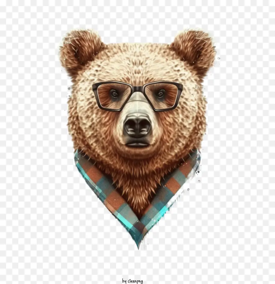 Urso Legal，Urso Retrato PNG
