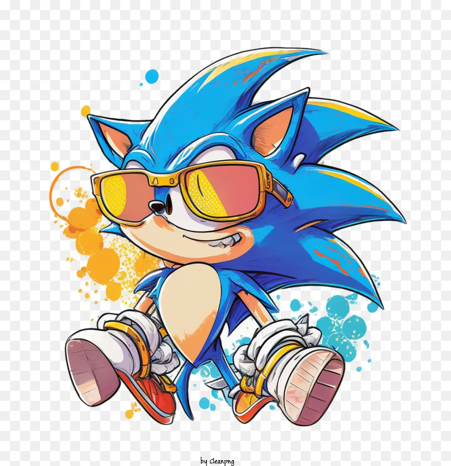Sonic Legal，Cartoon Sonic PNG