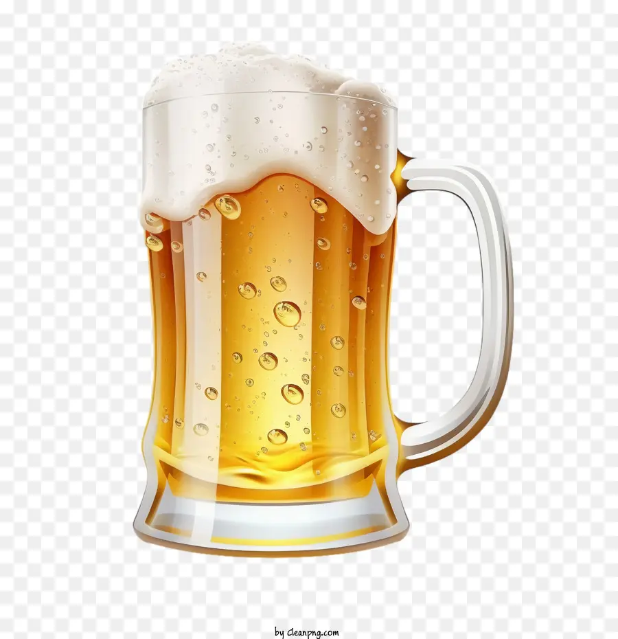 A Caneca De Cerveja，Cartoon Cerveja PNG