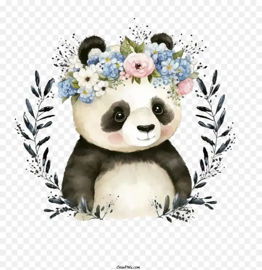 Panda Bonito，Dos Desenhos Animados Do Panda PNG