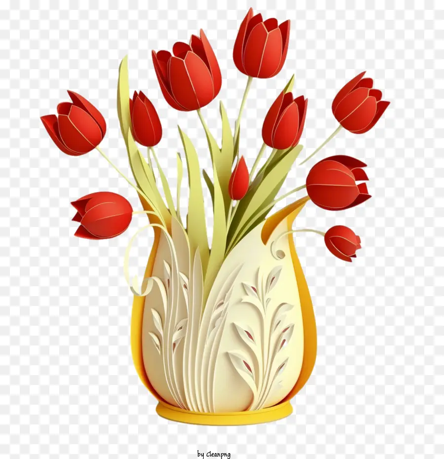 Tulipas Flores，Tulips Bouquet PNG