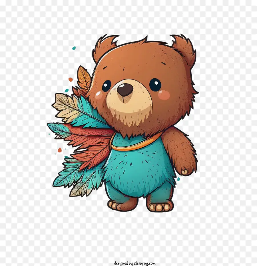 Urso Fofo，Urso De Desenho Animado PNG