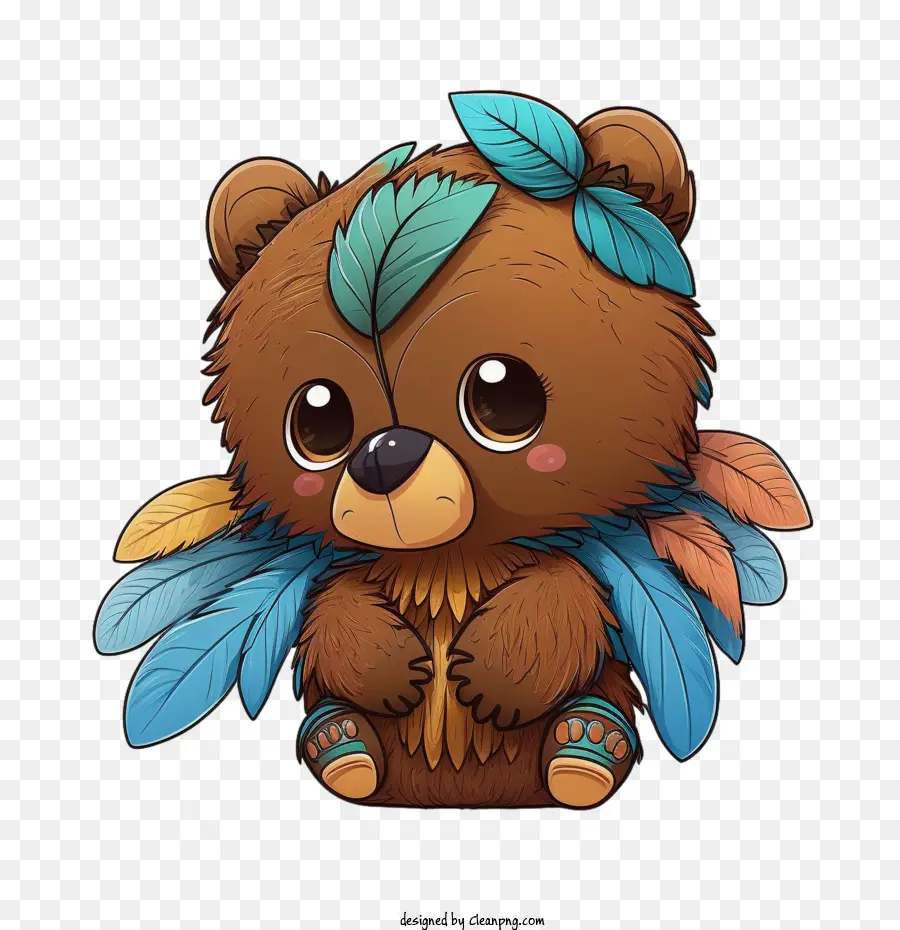 Urso Bonito，Desenho Animado Do Urso PNG