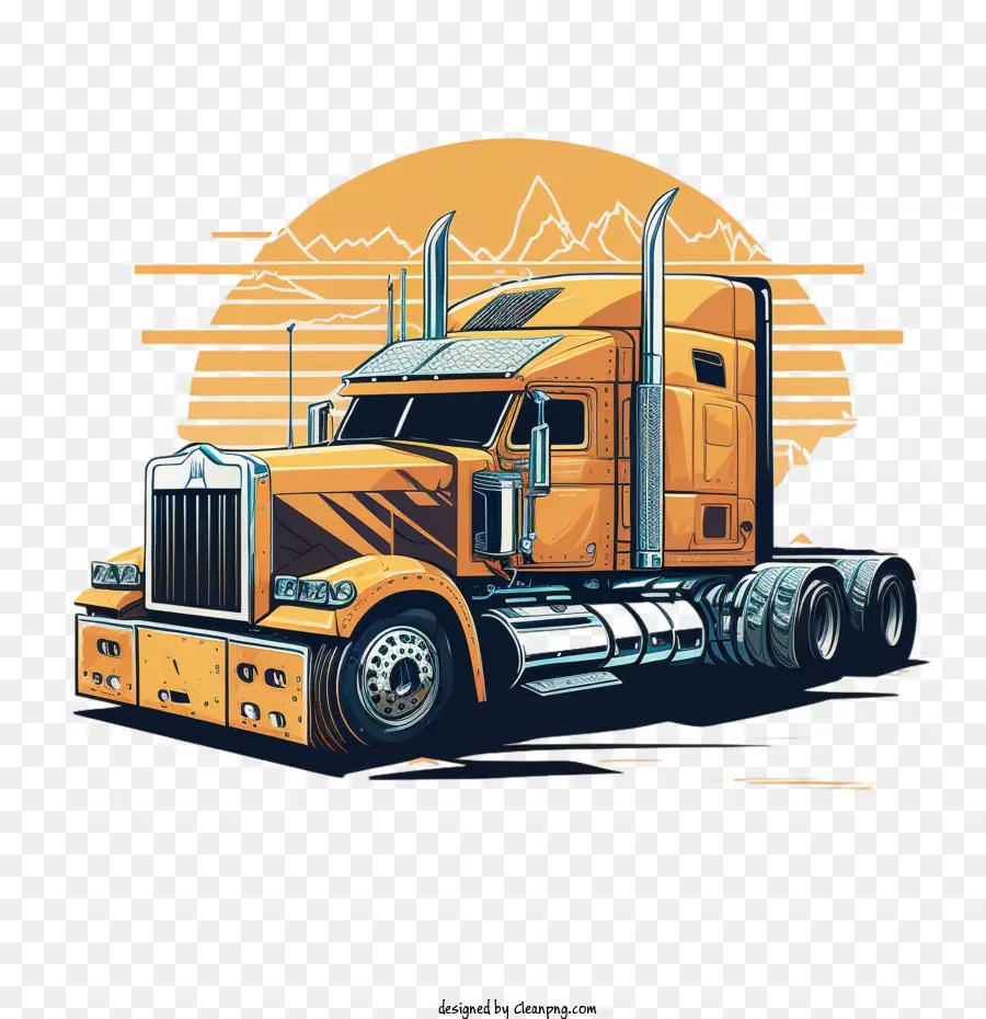 Caminhão Cartoon，Big Truck PNG