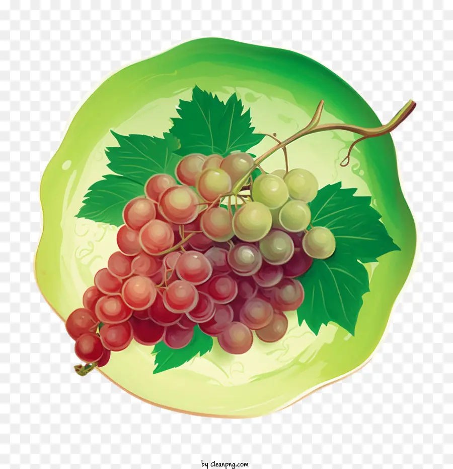 Verde Uvas，Uvas Em Aquarela PNG