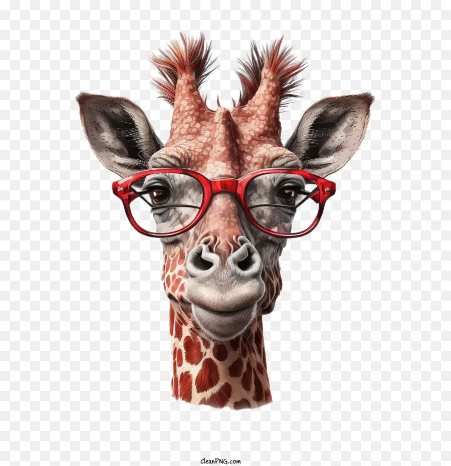 Girafa Engraçada，Girafa De Desenho Animado PNG