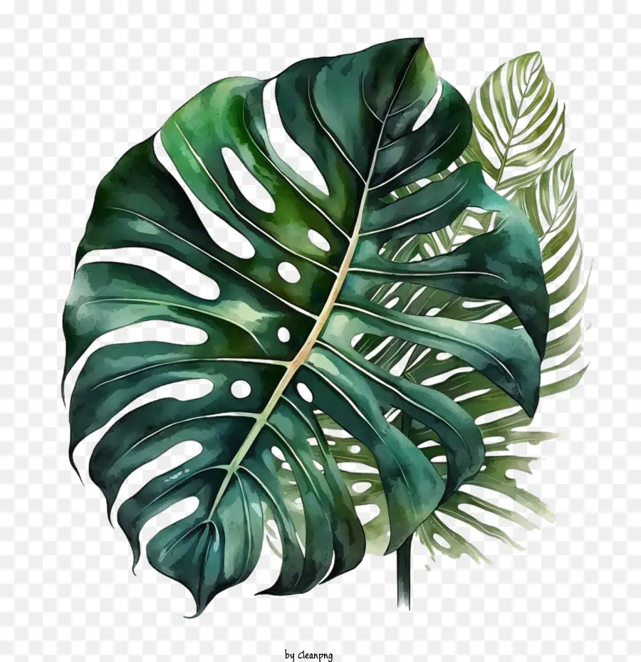 Monstera Folha，Tropical Folha PNG