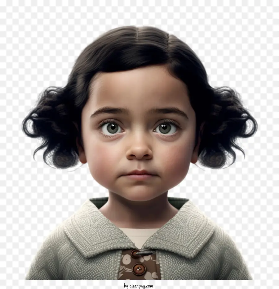 Pixar Girl，Little Girl PNG