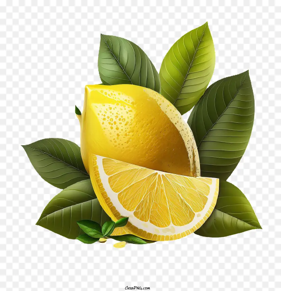 Limão Fresco，Limão PNG