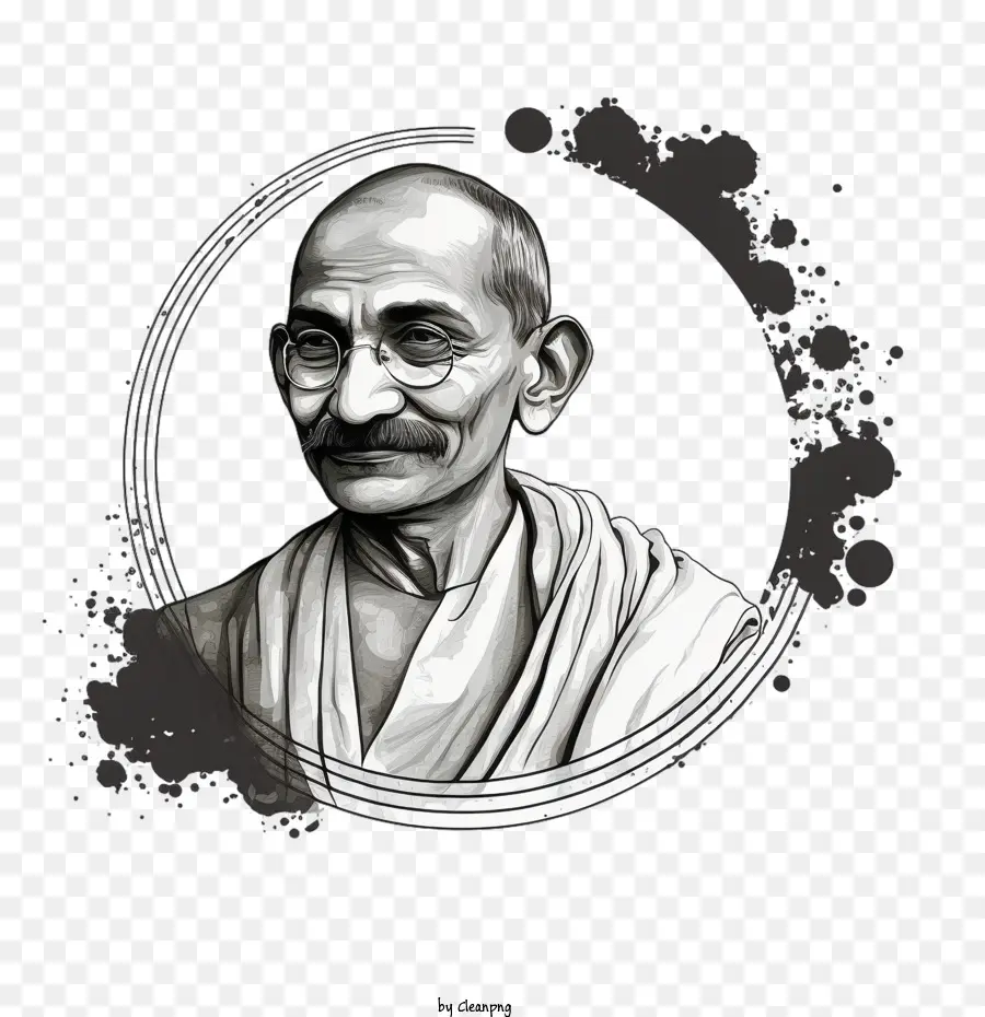 Gandhi Jayanti，Mahatma Gandhi Jayanti PNG