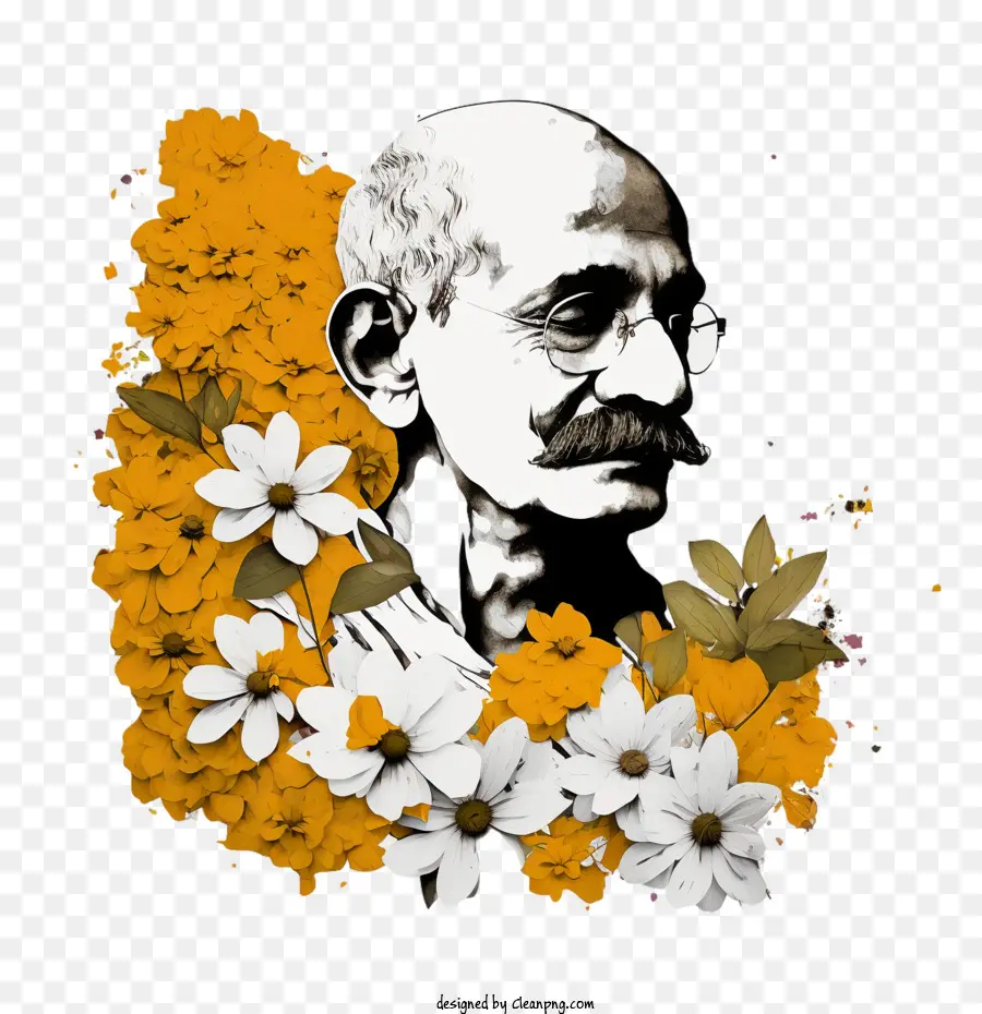Gandhi Jayanti，Mahatma Gandhi Jayanti PNG