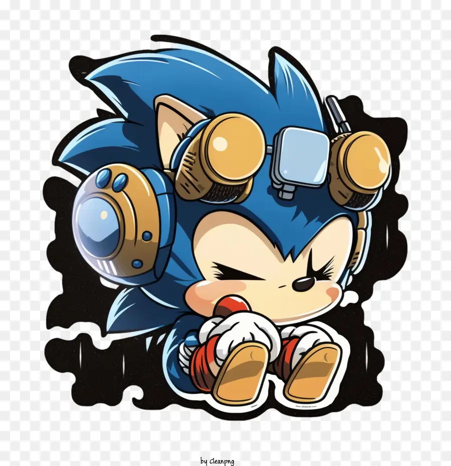 Baby Sonic，Sonic Fofo PNG