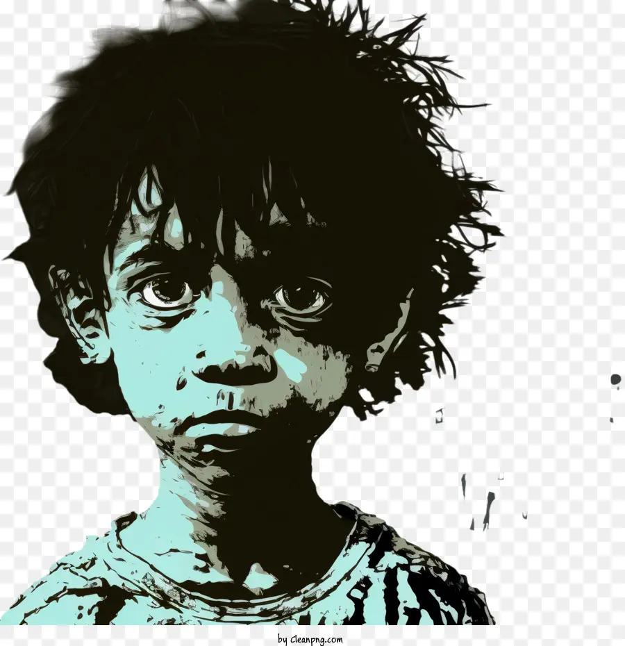 Pobreza Garoto，Criança Da Pobreza PNG