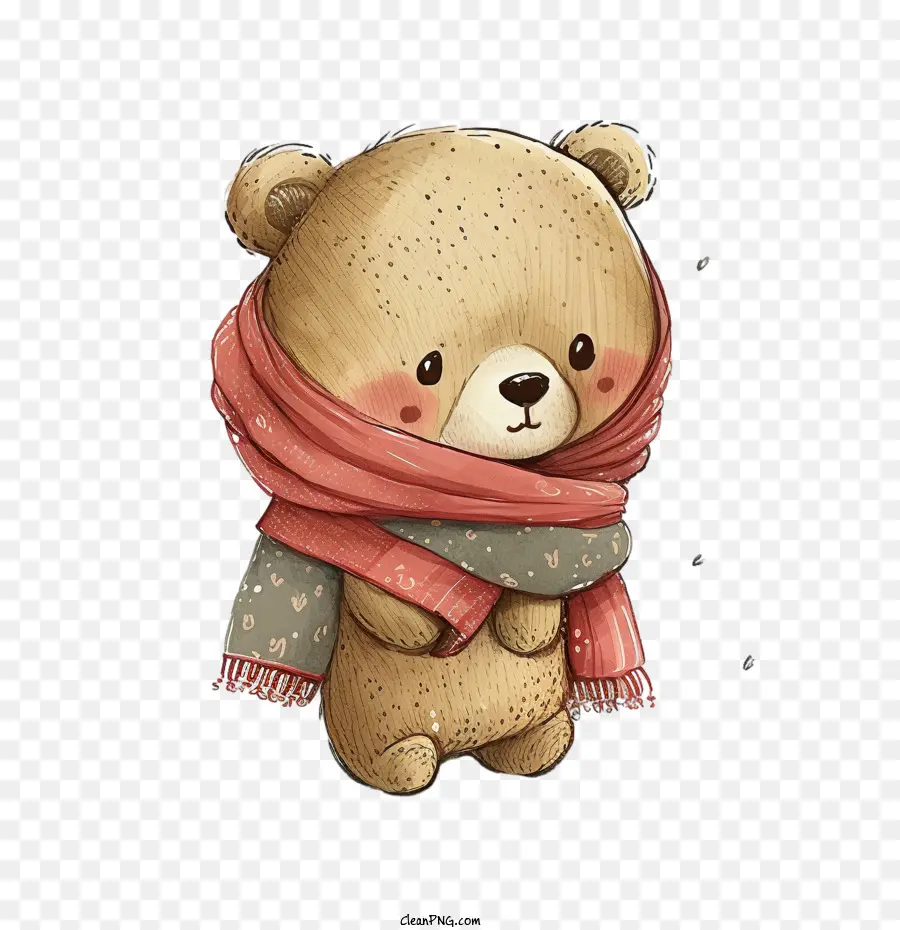 Urso Kawaii，Urso Fofo PNG