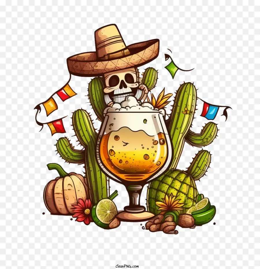 Tequila De Desenho Animado，Cerveja PNG