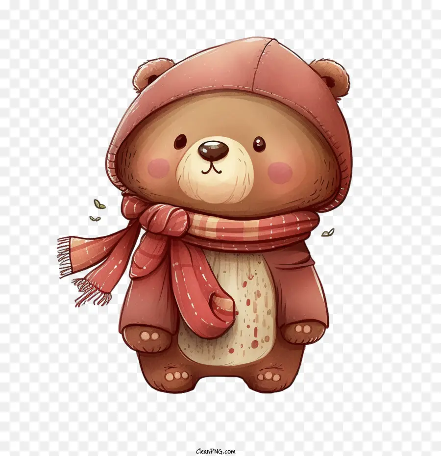 Urso Kawaii，Urso Fofo PNG