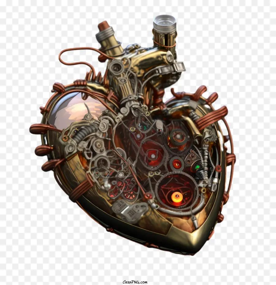 Sci Fi Heart，Coração Humano PNG